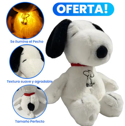 Snoopy - Peluche Respiratorio con Luz y Sonidos Calmantes